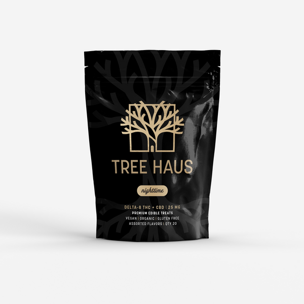 Nighttime Gummies Delta-8 THC + CBD - 25 MG (20 ct)